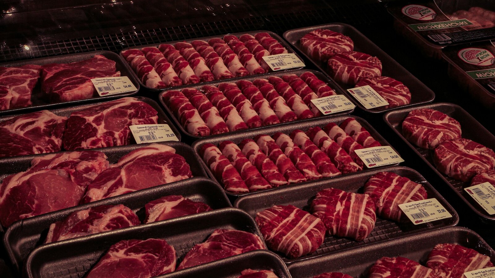 The meat counter